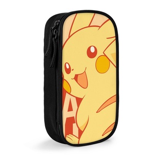 Pokemon Pikachu Printed Pencil case Large Capacity Pen case Pen Box Stationery Bag Stationery Box Suitable Unisex