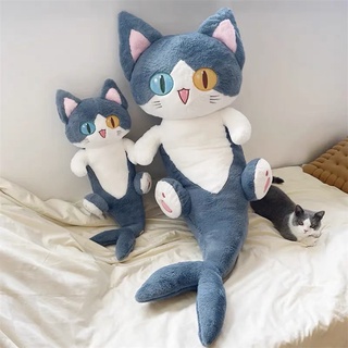 พร้อมส่ง💙 ตุ๊กตาฉลามแมว น้องฉแม๋ว ตุ๊กตาสัตว์ประหลาด ของขวัญ ตุ๊กตาผ้าขน ตุ๊กตาน่ารัก ของตกแต่งบ้าน ของขวัญ