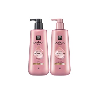 mise en scene Perfect Serum Styling Shampoo 530ml + Rinse Conditioner 530ml [แชมพูและครีมนวด สำหรับผมดัดลอน]