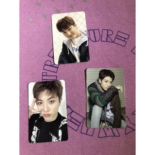 So junghwan  ,,Treasure official card แท้100%