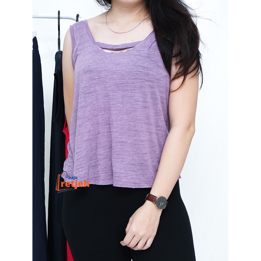 เสื้อผ้าเดี่ยวสําหรับผู้หญิง MLRS & MKT สายคล้องคอ ORI