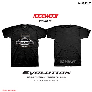 [COD]เสื้อ EVO ลาย (3) Evo VII , EVO VIII , EVO XI   เสื้อยืดแขนสั้นพิมพ์ลายS-5XL