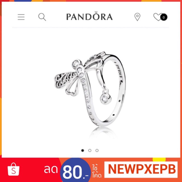 แหวน Pandora ใหม่และแท้ 💯% Sz.52