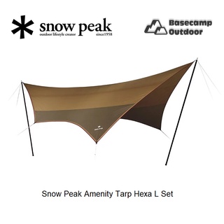 Snow Peak Amenity Tarp Hexa L Set