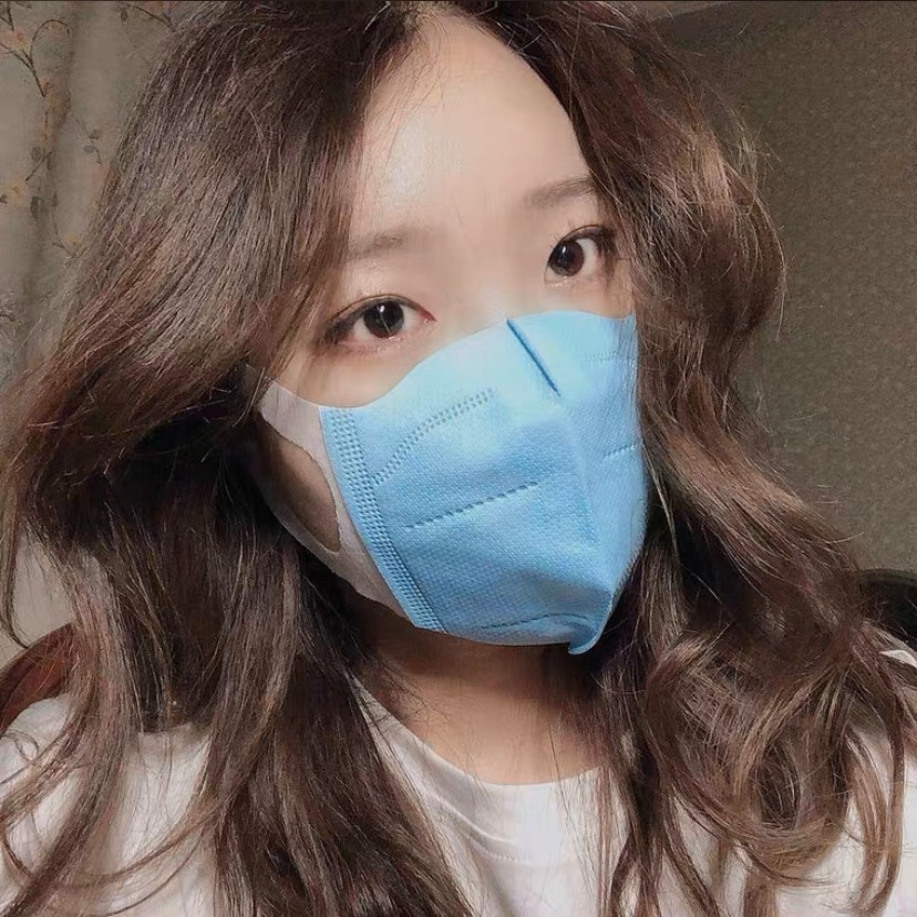 MASSHIRO 3D Mask หน้ากากอนามัย ทรง3D มาตราฐาน FFP2 1กล่อง 50ชิ้น