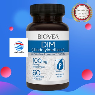 BIOVEA DIM (Diindolylmethane) 100 mg complex / 60 Capsules