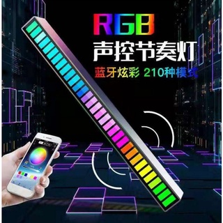 LED RGB บลูทูธ APP สีเต็มรูปแบบเสียงเพลงควบคุมจังหวะเพลง