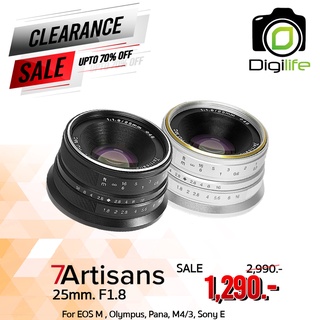 7Artisans Lens 25 mm.F1.8 For Mirrorless หน้าชัดหลังเบลอ • เลนส์มือหมุน