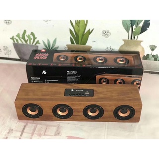 A6X ลำโพงบลูทูธ ZQS4247 ของแท้ 100%! SoundBar Bluetooth Wireless Speaker Portable Speaker with Mic Support