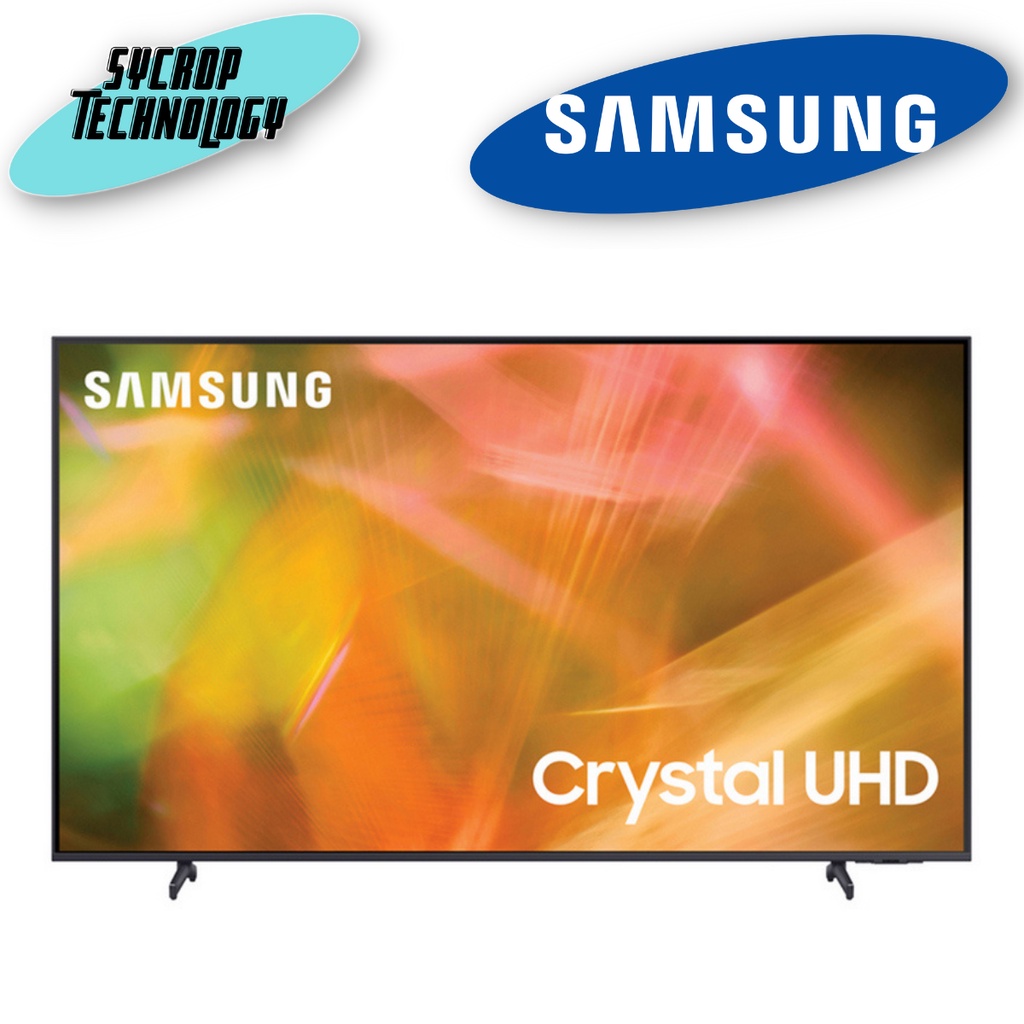 SAMSUNG ทีวี AU8100 Crystal UHD LED ปี 2021 (50", 4K, Smart) รุ่น UA50AU8100KXXT