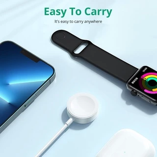 Fonken 2 in 1 ที่ชาร์จไร้สาย Type C สําหรับ Aple Watch USB C Watch สายชาร์จ Watch แท่นชาร์จสายเคเบิล