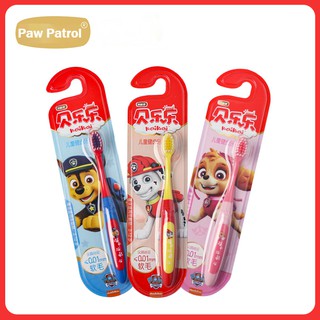 แปรงสีฟัน ลายการ์ตูน Paw Patrol สำหรับเด็ก