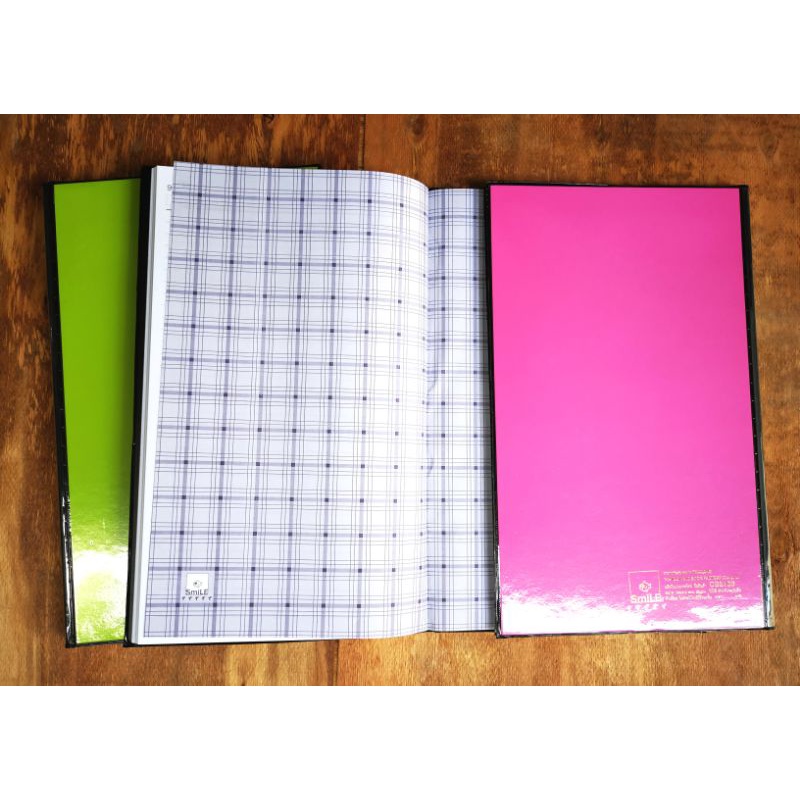 สมุดบัญชีเบอร์ 2 ปกเคลือบ No.265B ปกหลากสี - รูปที่ 2