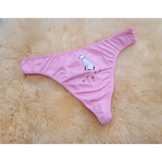 #จีสตริง #gstring #g-string #Thong กางเกงใน ยี่ห้อ HUE size XL ลายแมวเหมียว น่ารักๆ มือ 1