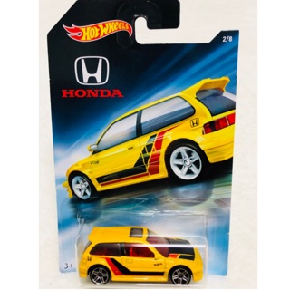 HOTWHEELS. HONDA CIVIC EF✨Limited (รุ่นฉลองครบรอบ 70ปี)