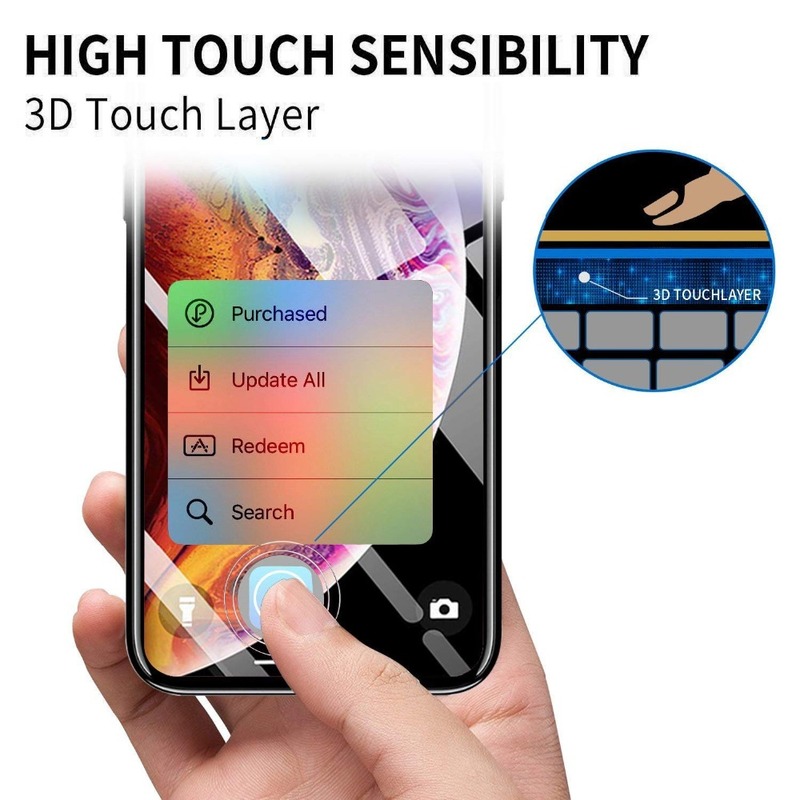 P&M iPhone X XR XS Max 8 / 7 / 6 / 6S Plus 4 5 SE 9H Scratch Resist Tempered Glass Screen Protectors #5