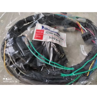 👌👌สายไฟชุด honda honda NOVA-S ,โนวา-เอส รุ่น 4 เกียร์ ไม่มีครัชมือ 32100-KW7-930...สินค้าจัดส่งไว