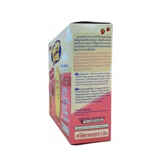 Happy Bites ขนมข้าวอบกรอบสำหรับเด็ก รสสตอเบอรี่ ขนาด 50 กรัม (Happy04) Rice Rusks first snack strawberry