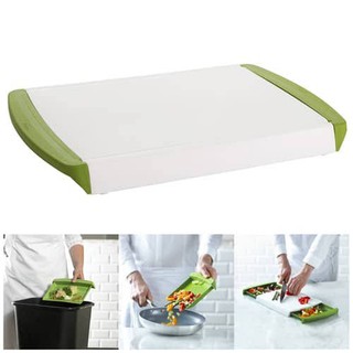 Chop N Clean Cutting Board withเขียง N Clear เขียงพร้อมลิ้นชักที่ถอดออกได้