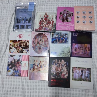 รวม อัลบั้มเปล่า TWICE เกาหลี ญี่ปุ่น แผ่นนายอน ดาฮยอน จื่อวี