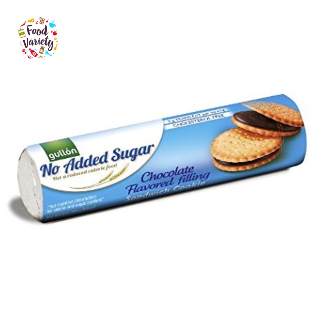 Gullon No Added Sugar Chocolate Cream Sandwich Cookies 250g