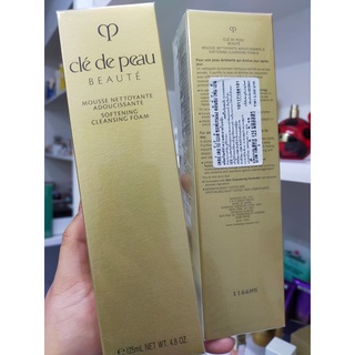 ฉลากไทย ผลิต06/21 โฟมล้างหน้า เข้มข้น สูตรผิวธรรมดา ผิวแห้ง 125ml. Cle De Peau Beaute Mousse Nettoyante Cleansing Foam