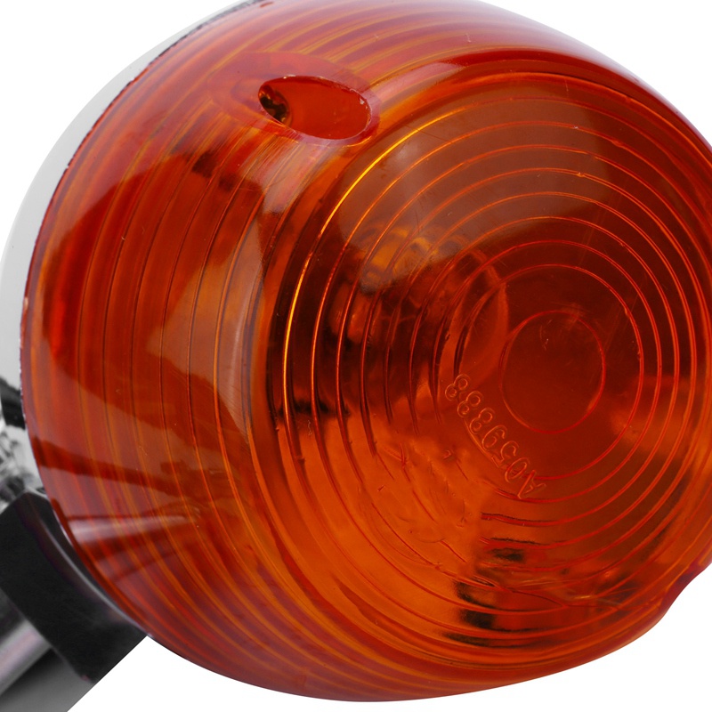 WFLNHB 2Pcs 12V 8mm Turn Signal Lights for Honda C70 CT70 CT90 XL100 CB350 CM400