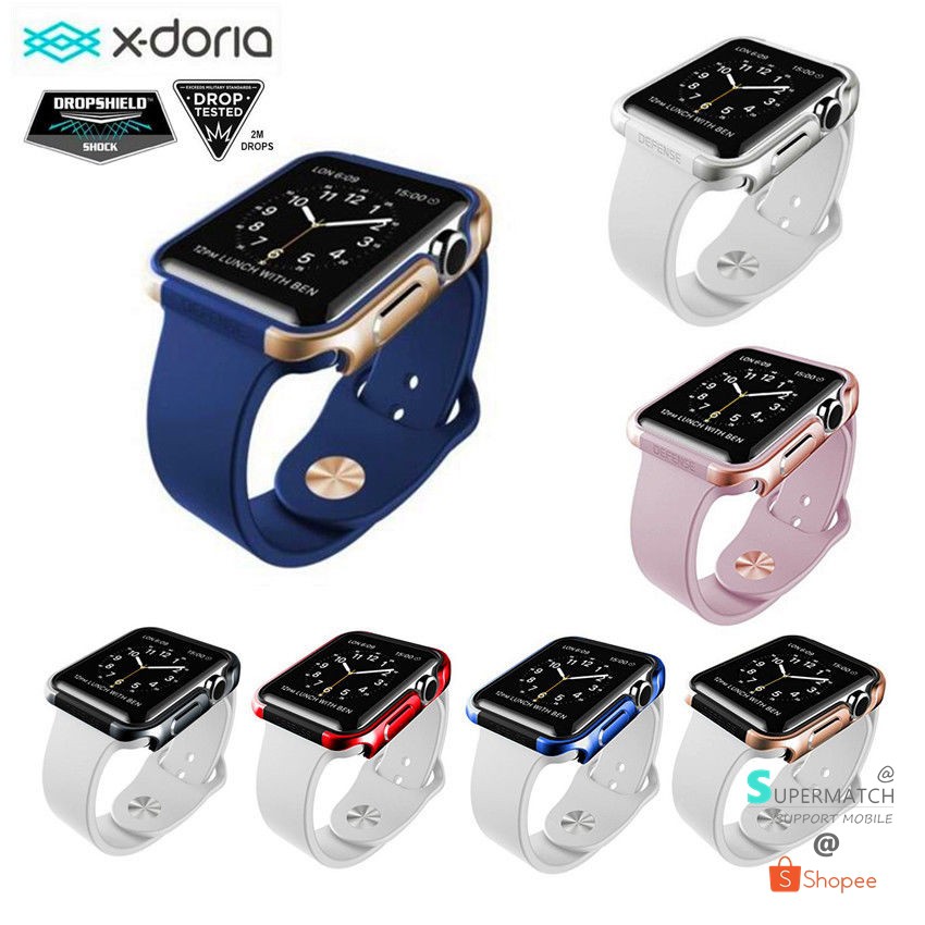 X Doria Defense Edge เคสกันกระแทก รองรับ Apple Watch 38mm42mm Shopee Thailand 1807