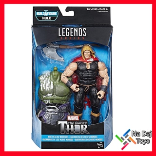 Marvel Legends Thor Nine Realms Warriors 6" figure มาร์เวล เลเจนด์ ธอร์ ไนน์ เรียมส์ วอริเออร์ ขนาด 6 นิ้ว​ ฟิก​เกอร์​