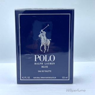 น้ำหอมแท้100% RALPH LAUREN Polo Blue EDT 125ml กล่องซีล