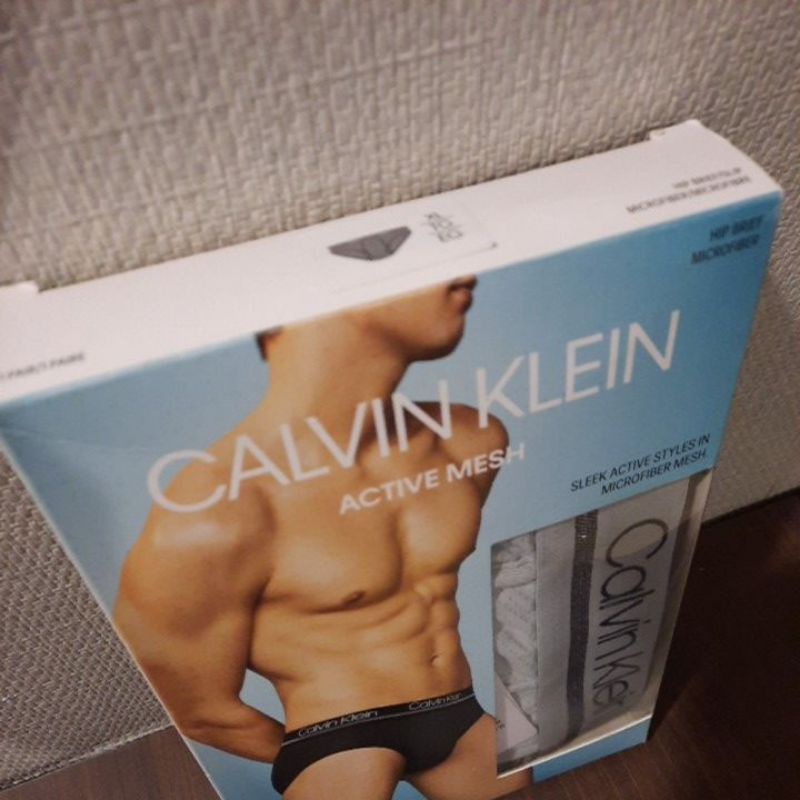 กางเกงในชาย Calvin Klein รุ่น Active Mesh สีเทา | Shopee Thailand