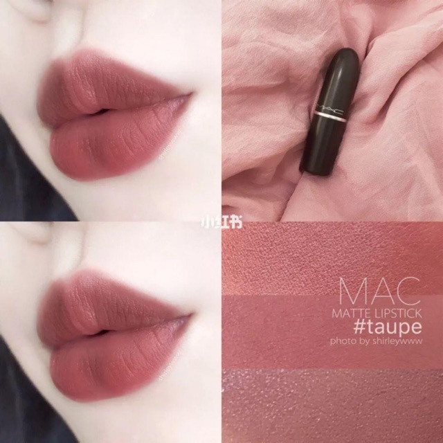 MAC Lipstick #Taupe  แท้💯%