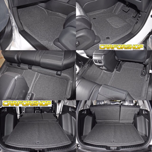 พรมดักฝุ่นไวนิลรีดขอบ  HONDA CRV G5 G6 5ที่นั่ง