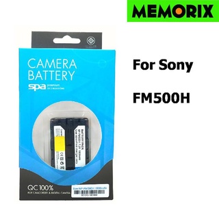 SPA battery For Sony NP-FM500H Camera Battery แบตเตอรี่กล้อง