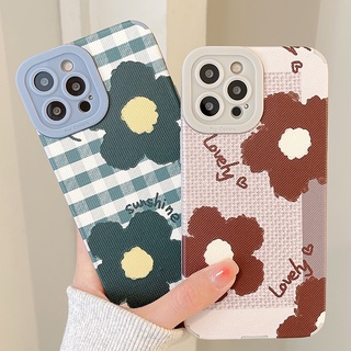 เคสโทรศัพท์ซิลิโคน TPU แบบนิ่ม ลายดอกไม้น่ารัก สําหรับ OPPO A5 A9 A5S A3S A12E A12 A33 A31 F9 F11 A83 A53 A52 A92 A53S A3 F7 Youth RENO 3 5 2020 4G 5G