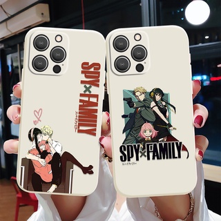 Spy× เคสโทรศัพท์มือถือ แบบนิ่ม ลายการ์ตูนอนิเมะ สําหรับ iPhone 11 12 13 Pro Max lPhone 7 8 SE 2020 X XS