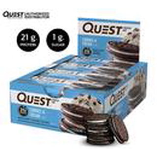 Quest Protein Bar - Cookies &amp; Cream 1 Box (12 Bars)