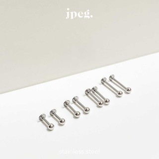 (stainless) lablet piercing