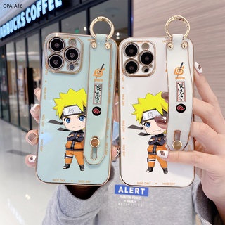 OPPO A16 A16K A16E A54 A73 A93 A94 A95 A76 A36 A83 2020 4G เคสออปโป้ สำหรับ สายรัดข้อมือ Case Naruto Uzumaki เคส เคสโทรศัพท์ เคสมือถือ เคสนิ่ม