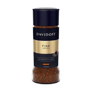 กาแฟ Davidoff Fine Aroma กาแฟสำเร็จรูป รสชาติอร่อย หอมกลิ่น อโรม่า (ขนาด 100 กรัม 1 ขวด)