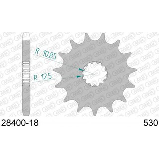 สเตอร์หน้า 18 ฟัน ยี่ห้อ Afam สำหรับ Kawasaki Suzuki Yamaha รายชื่อรุ่นที่รองรับดูด้านล่าง รหัสสินค้า AG0170