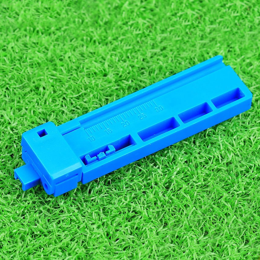 ไฟเบอร์ Universal 2 in 1 Fixed ความยาว Stripper Guide Bar Fiber Coating Stripper Push-Pull Blue Guide Rail เครื่องมือ