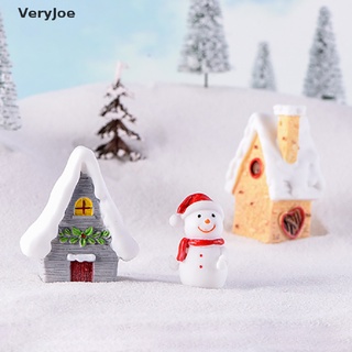 [VeryJoe] บ้านหิมะเรซิ่น ขนาดเล็ก สําหรับตกแต่งสวน คริสต์มาส