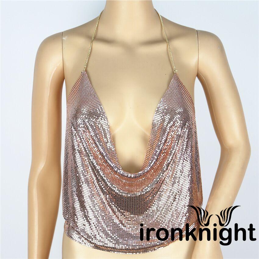 Bbcq - เสื้อสายเดี่ยวประดับเลื่อมสําหรับผู้หญิง - รูปที่ 3