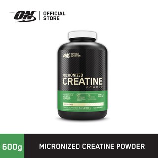 [ส่งฟรี !!] Optimum Nutrition Micronized Creatine Recovery and Muscle Growth 600g (เป็นฝาสีขาว)