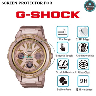 Casio G-Shock BGA-153M-4B Series 9H ฟิล์มกระจกนิรภัยกันรอยหน้าจอนาฬิกา BGA153