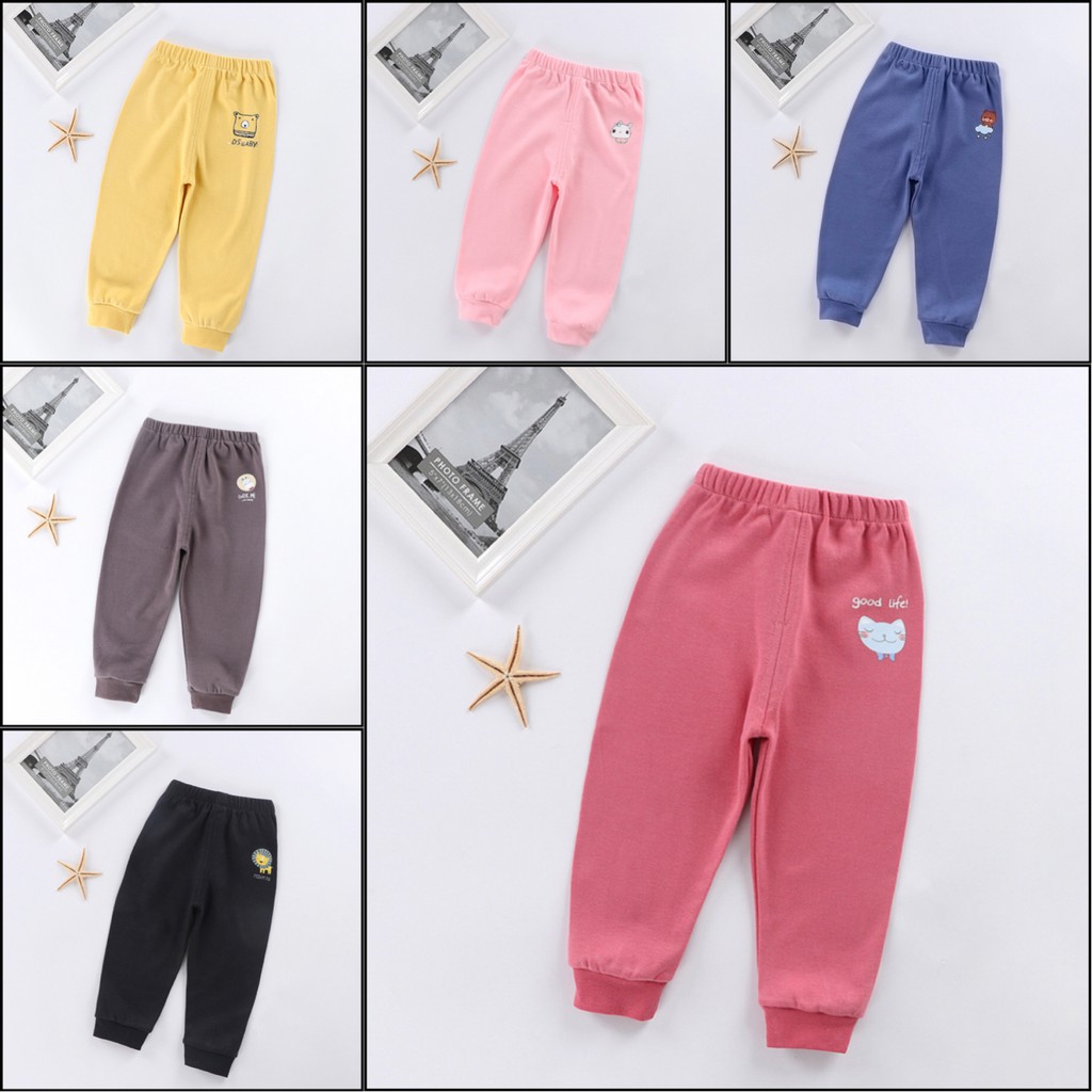 พร้อมส่ง กางเกงขายาวเด็ก size 90-120
