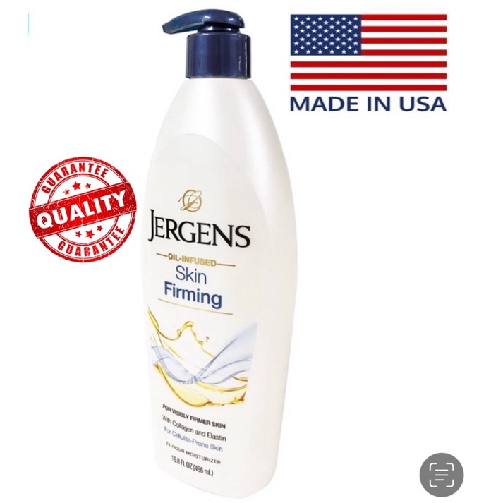 🇱🇷แท้💯 นำเข้าจากเมกาเท่านั้น Jergens Skin Firming ผลิตภัณฑ์นำเข้าจากอเมริกา (496 ml.)