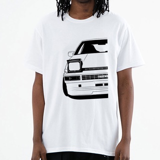 tshirtเสื้อยืดคอกลมฤดูร้อนเสื้อยืดผ้าฝ้าย 100% พิมพ์ลายการ์ตูนอนิเมะ Initial D Ae86 Fujiwara-Tees Tofu Shop แนวตลก เหมาะ