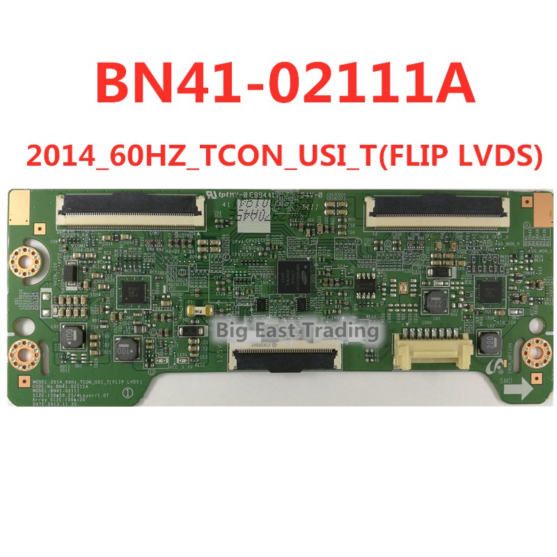 BN41-02111A 1pc TCON Board 2014-60HZ-TCON-USI-T (FLIP LVDS) T-CON Logic Board BN41-02111A BN41-02111 BN95-01306C for 32inch 40inch 48inch, quality guaranteed BN41 02111A